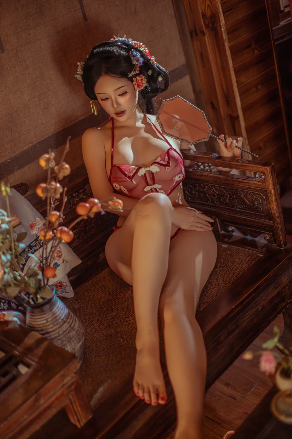 钛合金TiTi - 胭脂扣 [108P,2V-1.07GB] tg@simisebaisi 【丝足阁】044.webp